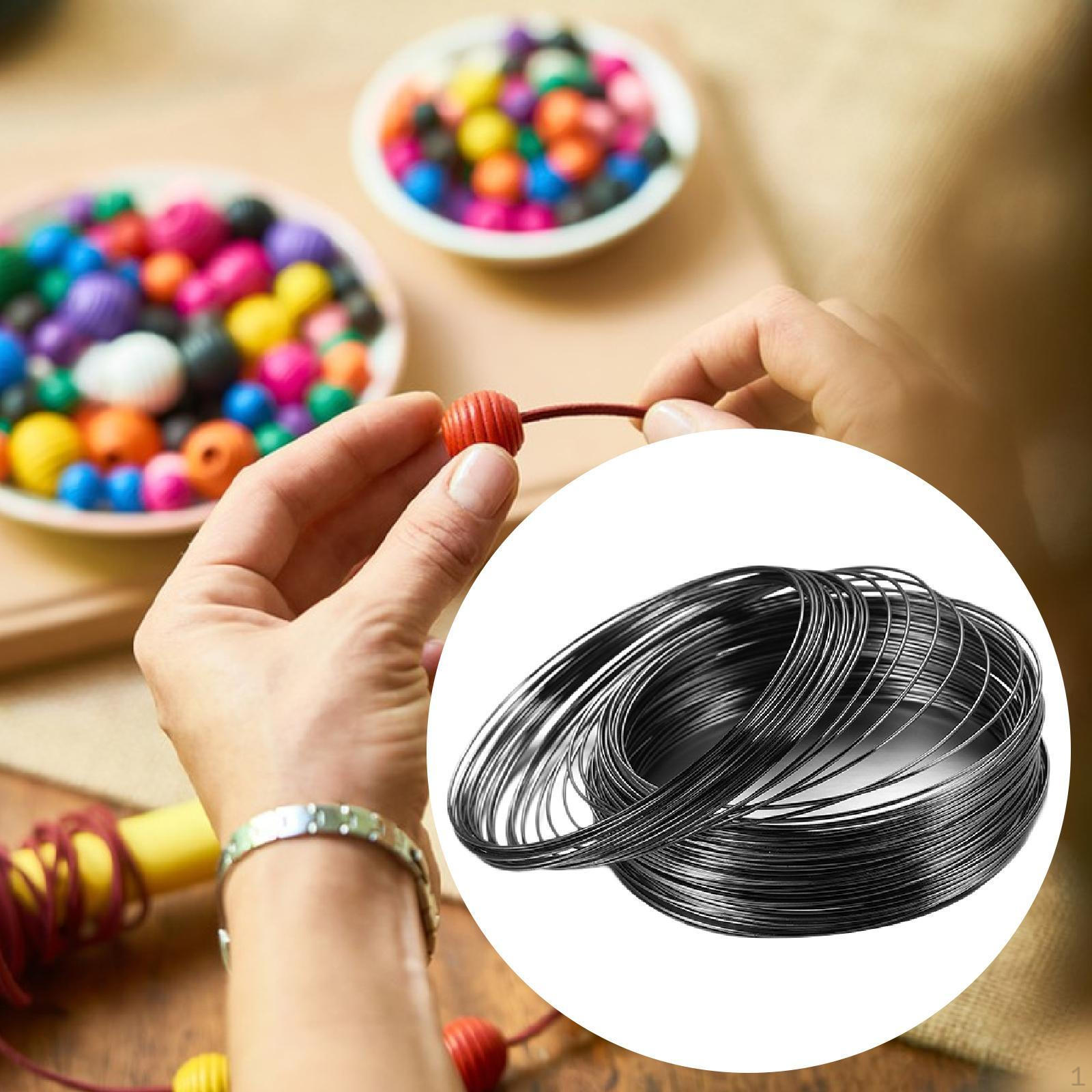 

100 шт. браслеты из проволоки-петли бисерные проволоки ручная работа украшения для поделок своими руками изготовление бусин чёрный