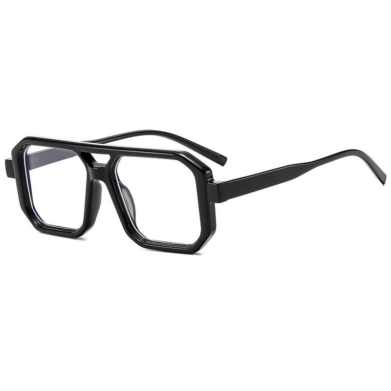 

Vintage Pilot Stereo Sunglasses Black Frame Blue Lens Uv400 Outdoor Sports And Travel Accessory BlackBlueLightBlock