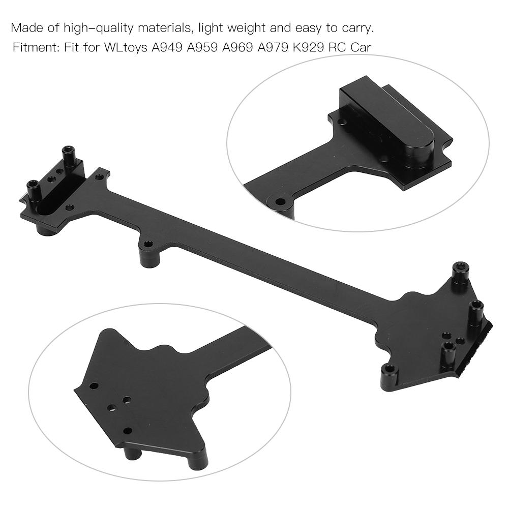 1Celsius18 Metal RC Radio Tray Second Floor Board Fit for   A949 A959 A969 A979 K929 RC Car