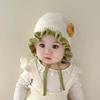 2025 Autumn/Winter Unisex Korean Knit Wool Hat for Kids and Babies - Warm, Trendy Pullover Design