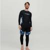 Mens UV Protection Rash Guard Set Quick Dry Long Sleeve Surfing Swimwear Diving Swimming Water Sports
