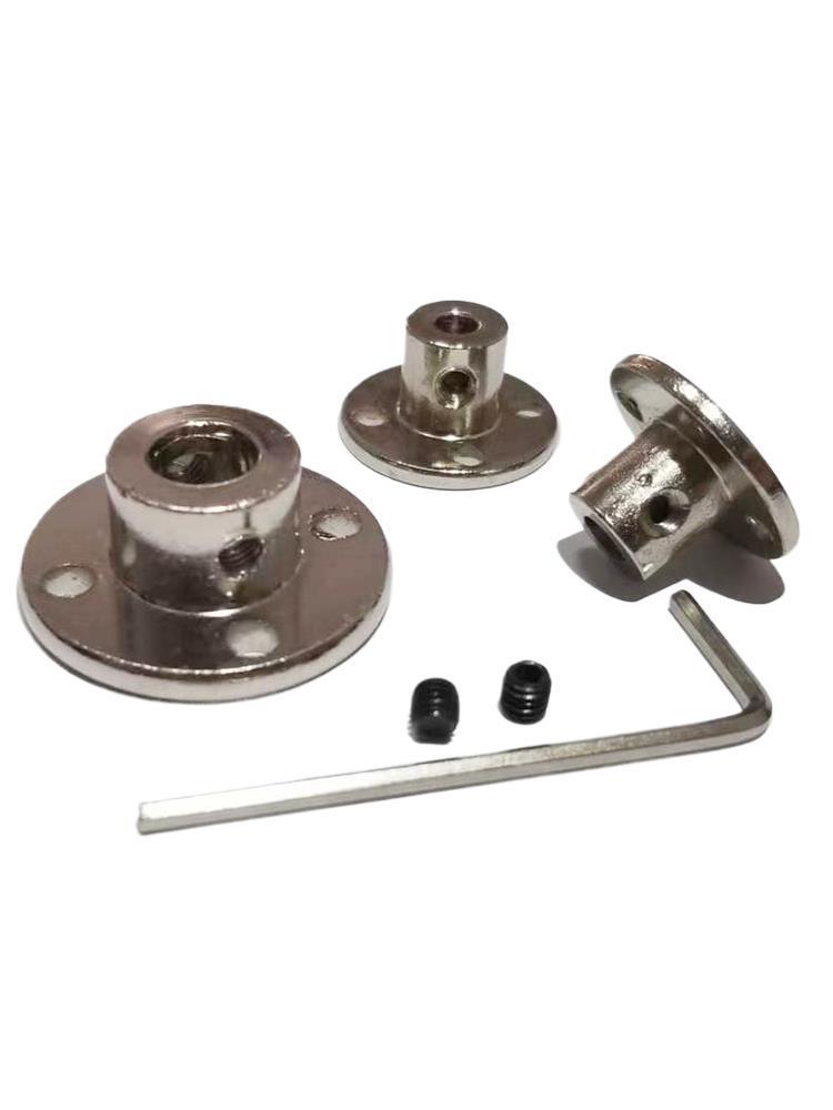 Linear Shaft Support Couplings for 4-12mm: Rigid Flange & Guided Shaft Design