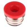 4 Stück 3D-Druckerteile Pneumatische Fittings Verbinder 2*4 PTFE-Schlauch Bowden Schnellstecker 1,75 mm Filament Hotend Extruder Kit