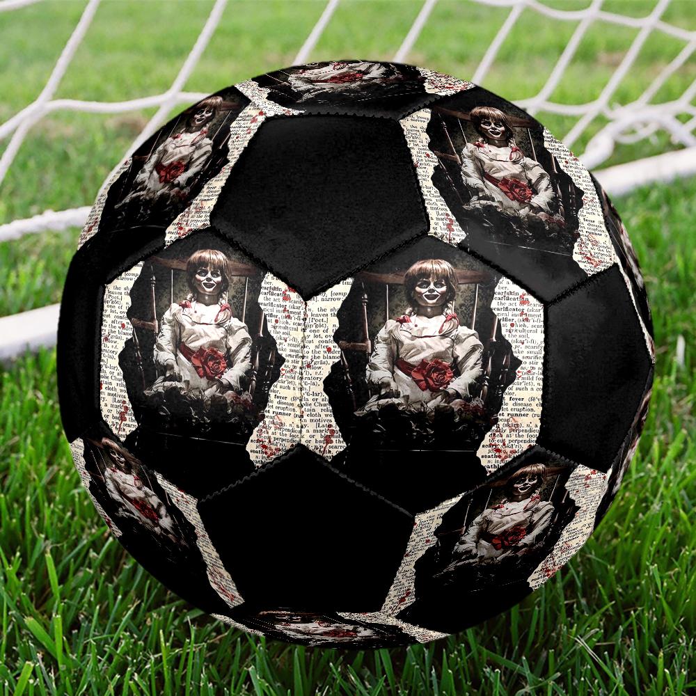 Halloween Horror Theme Size 5 Soccer Ball, Suitable for Both Indoor and Outdoor Matches, a Gift Suitable for Everyone.