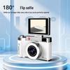 4K High-Resolution Flip Screen Mirrorless Digital Camera for Vlogging and Parties