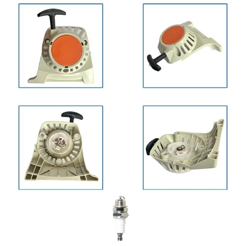 Quick Install Recoil Starter Assembly For Outdoor Power Equipment Fits FS91 FS111 FS131 Trimmers Includes Durable Spark Stop