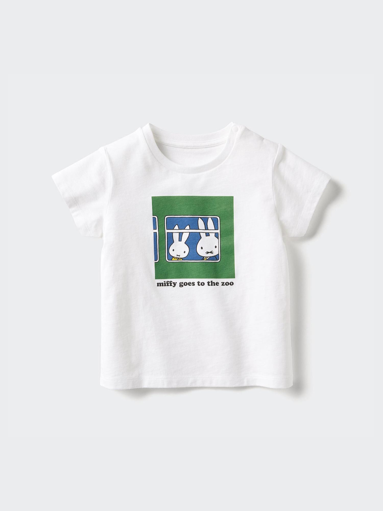

Uniqlo Коллекция иллюстрированных книг Японии Ut Usako Chan и Animal Park 00 WHITE/80