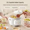 SUPOR 1.5L Electric Slow Cooker with White Ceramic Pot CN plug (adapter included)