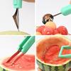 Multipurpose Fruit Sculpting Tool With Ergonomic Grip Stainless Steel Construction Melons Baller Watermelon Cutter