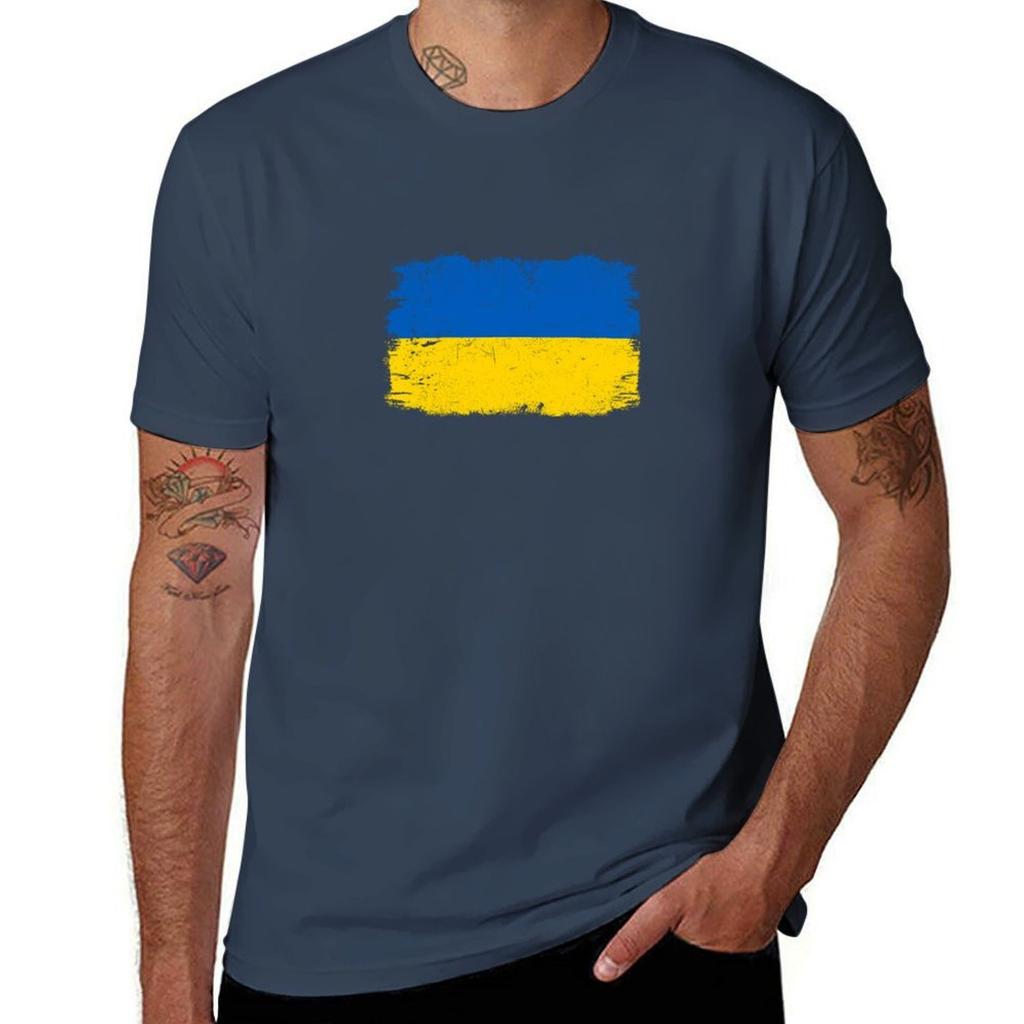 Ukraine Country Flag Ukraine Tourist Ukraine Country Tourist Tshirt Functional Casual Short Sleeve Tee