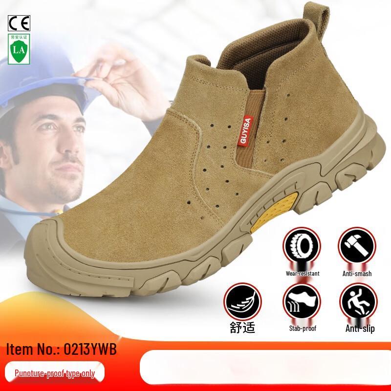 Miflame Puncture-Proof Steel Toe Welder Safety Boots 37-45