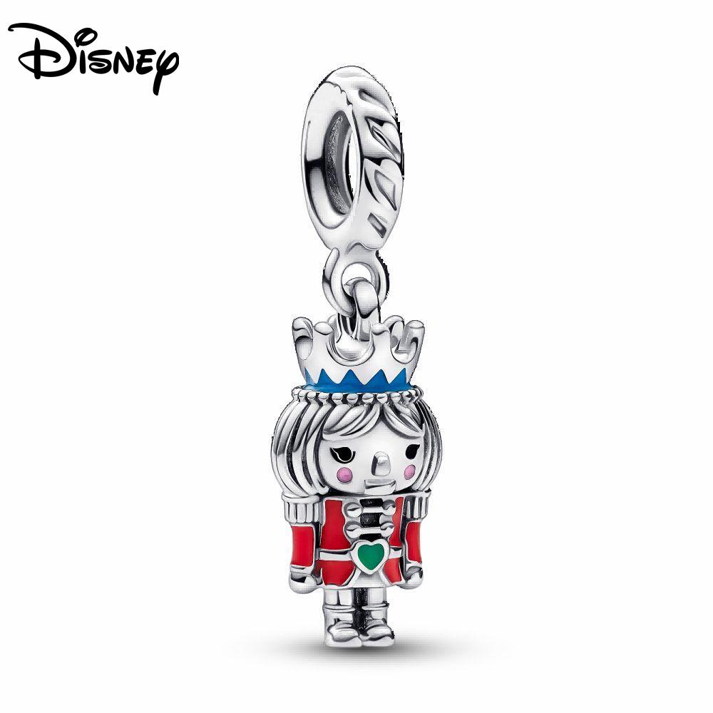 Disney 925 Silver Red Spider Ratatouille Charms Bead Earrings Bracelet Fit Original Bracelets DIY Birthday Jewelry Gift