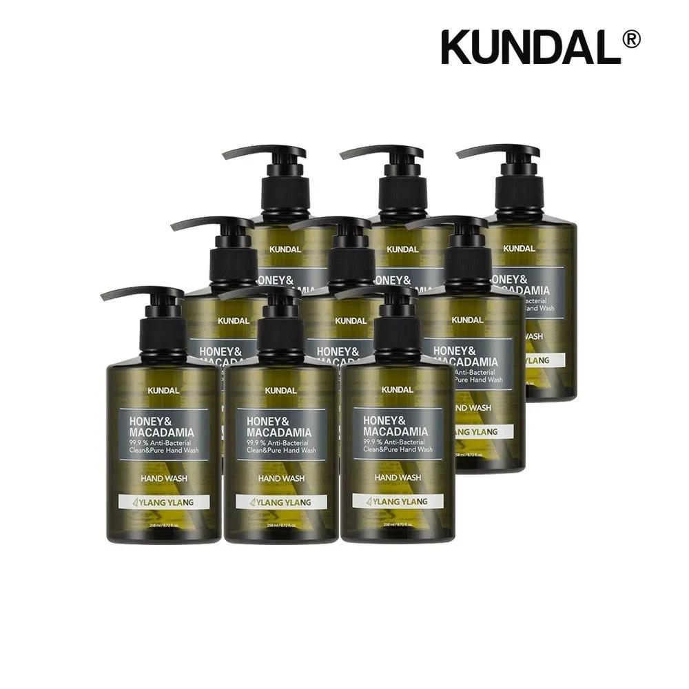 

KUNDAL Honey & Macadamia Clean & Pure Hand Wash Ylang Ylang 258ml x9