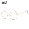 ZENOTTIC Alloy Anti-blue light Computer Glasses Frames Women Men Ultralight Vintage Round Myopia Optical Prescription Eyeglasses