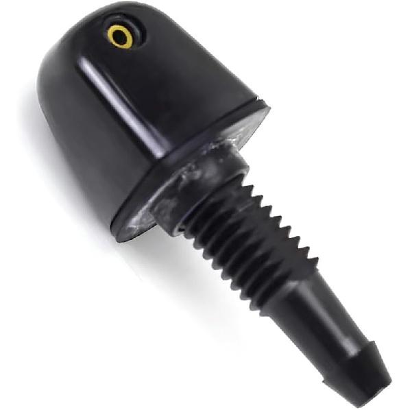 Black Rear Windshield Wiper Washer Nozzle Sprayer Jet Compatible for Honda CRV 2002-2011