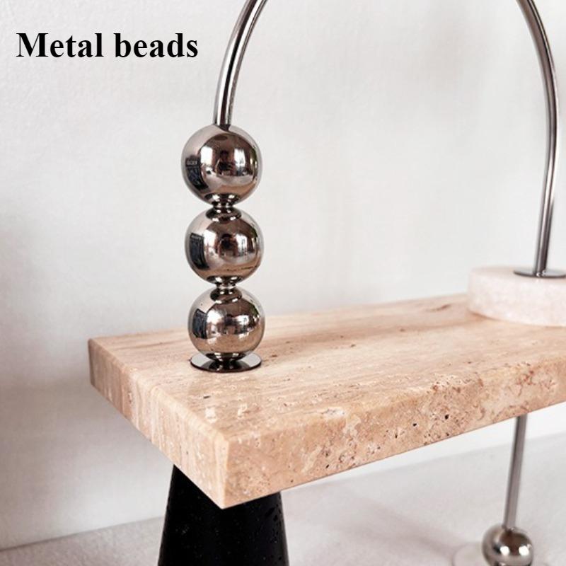 Modern Luxury Figurines Living Room Marble Ornament Desktop Decoration Miniatures Figurines Creative Home Decoration Accessories
