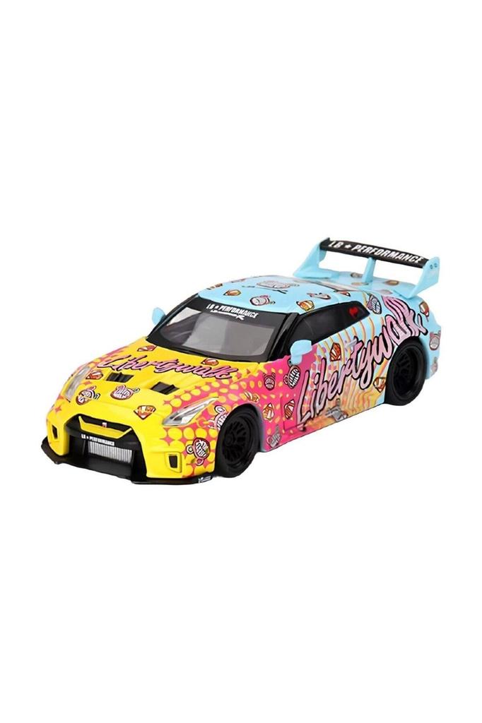 MINI GT WORKS GT Nissan Version 1 LBWK KUMA Finished Product 1/64 LB-Silhouette 35GT-RR (Left-Hand Drive)