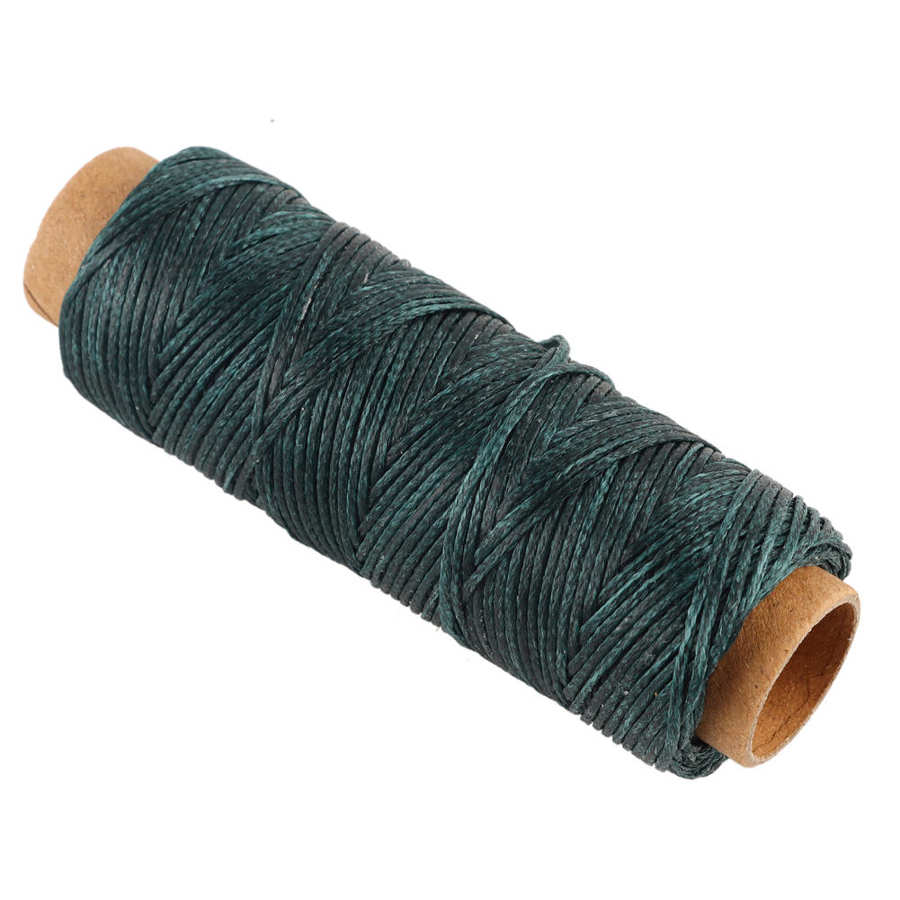 50m 150D 1mm Roll Handmade Flat Waxed Sew Wax Line Thread Cord Sewing threads For Diy Leather Sewing needlework tool