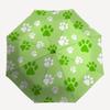 1pc Paw Prints Automatic Open 8-Rib Windproof Umbrella, Travel & Commuting, Suitable for All Seasons