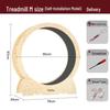 Silent Cat Treadmill: Anti-Pinch High Fiber Climbing & Exercise Wheel