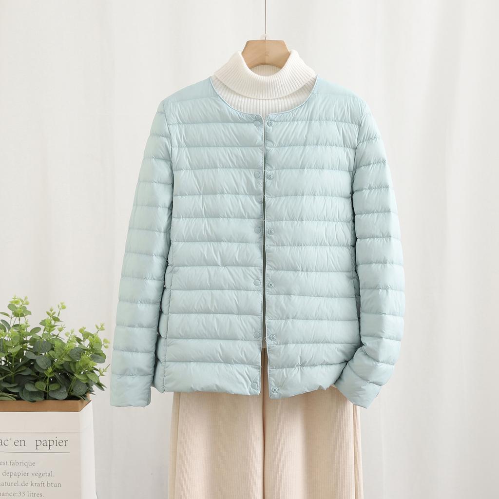 New autumn and winter down light down jacket women's ultra-light short wear compression portable liner jacket
