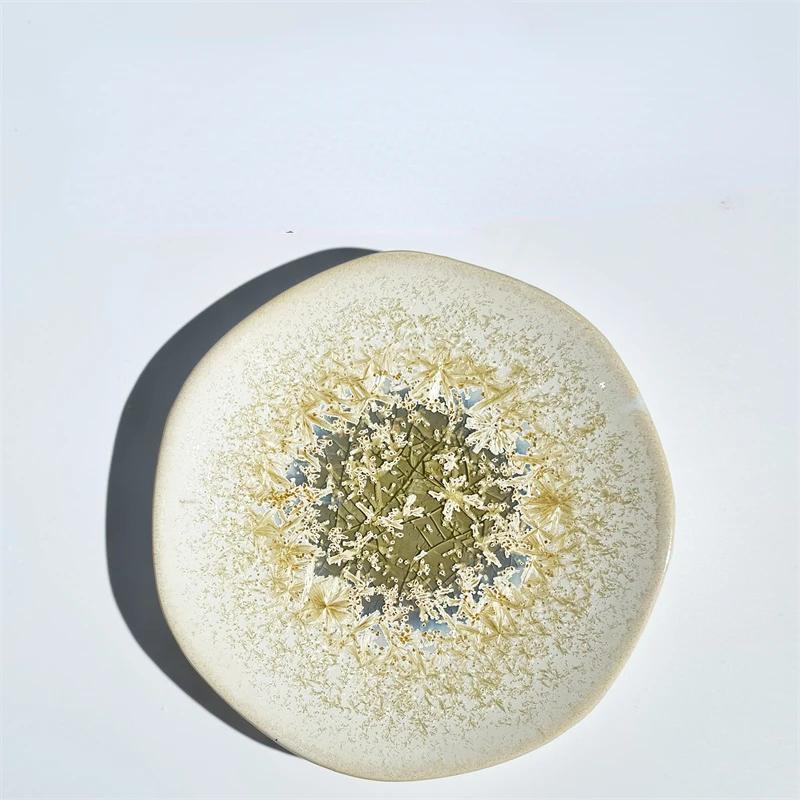 300 ml Mellantemperatur Kristallglasyr Elektrisk Ugn Keramisk Konstglasyr Keramikfärgmaterial Hantverk