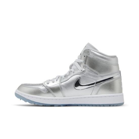 

Air Jordan 1 High Golf Gift Giving Pack Men s FD6815-001 EU 36 сріблиста колірна