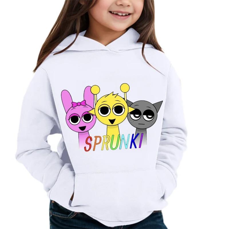 Fashion Men's Hoodie Game Sprunki 3D Print Hoodies Spring And Autumn Casual Boy Sweatshirt Women's Oversized Top Clothing