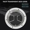 4"/6" Deck Lid Deck Cover for Yacht Marine Boat Screw Out Access Cover Round Inspection Cover