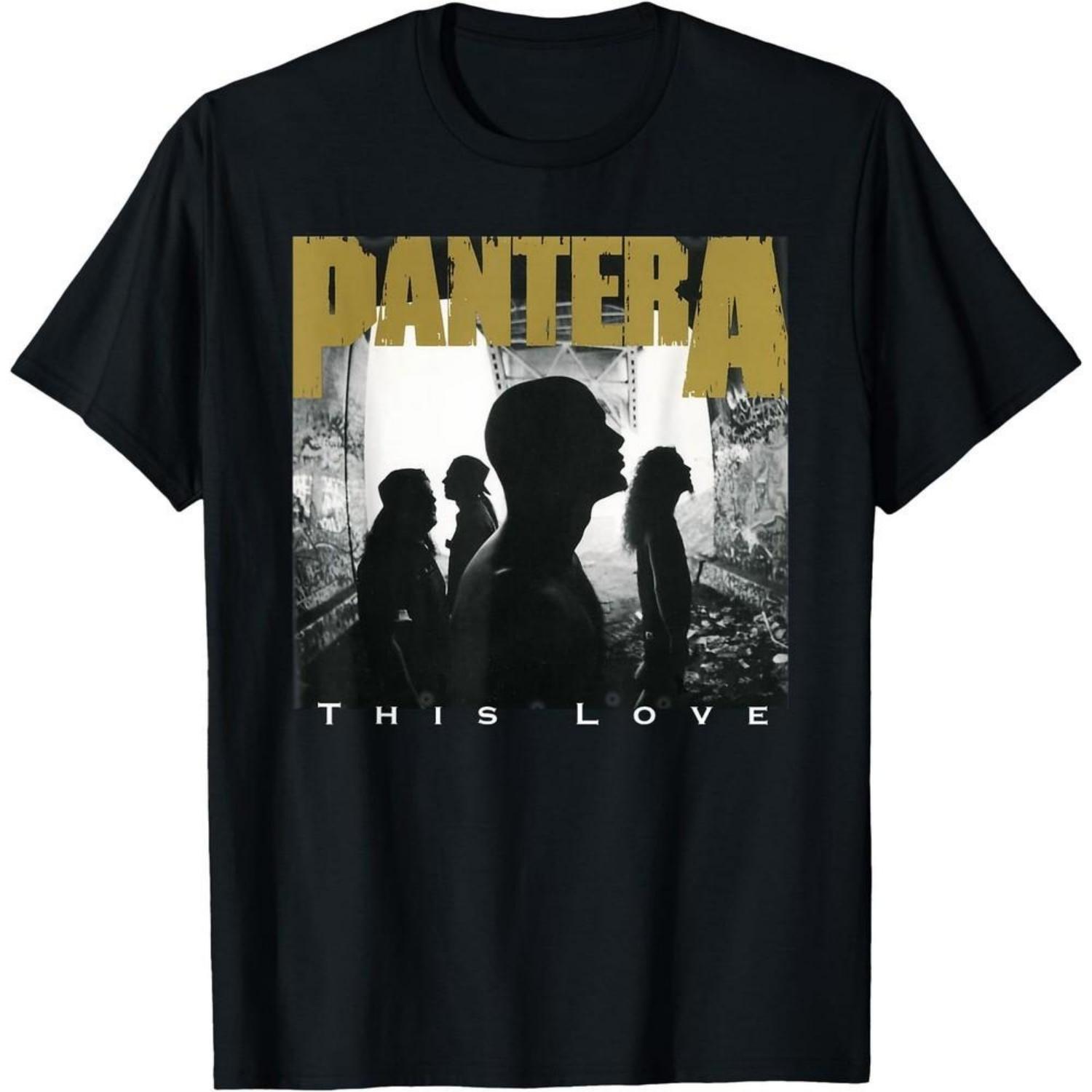 

Pantera Hard Rock Metal T-Shirt This Love Shirt Gift for Fans Unisex T-Shirt S чёрный