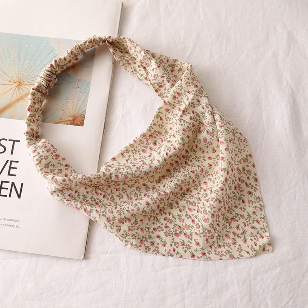 Daisy Women Turban Summer Triangle Head Scarves New Head Kerchief Scarf Women Girl