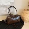 Ielgy Large-Capacity Bag Autumn Winter All-Match Retro One-Shoulder Underarm Cross-