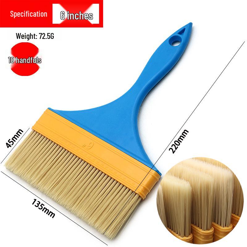 Industriële Nylon Lange Borstel Set - Duurzaam Schoonmaak- en Stofverwijderingsgereedschap met Niet-Afstotende Harde Borstelharen