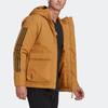 Adidas Puffer Jackets Men's Yellow Hooded Moderate Other HG8723