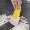Silicone Spatula-Shaped Kitchen Cleaning Tool for Nonstick Pans