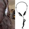 Retractable Earphones Metal Head Mounted Headphones Y2k Headset  MP3 Player
