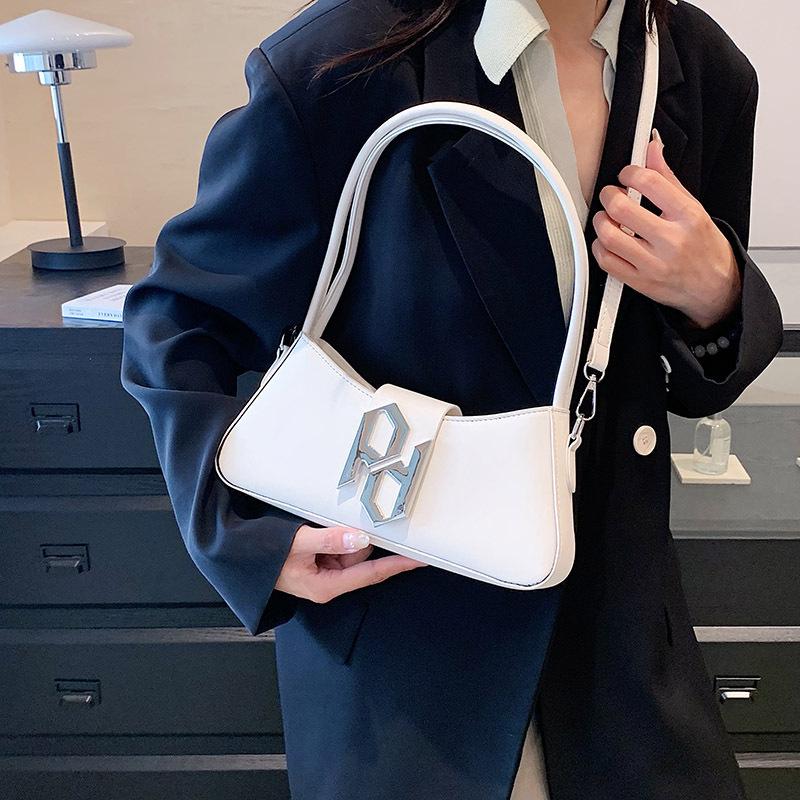 Premium underarm bag women's new simple fashion baguette bag 2025 new autumn niche casual shoulder bag