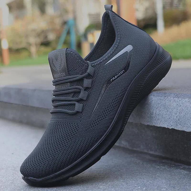 

New Fashion Couple Shoe Autumn High Quality Casual Sports Shoe Lightweight and Breathable Versatile Men s Mesh Shoes 46
