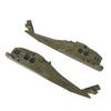 RC Helicopter Left and Right Body Cover RC Helicopter Spare Parts Fuselage Cover for K170