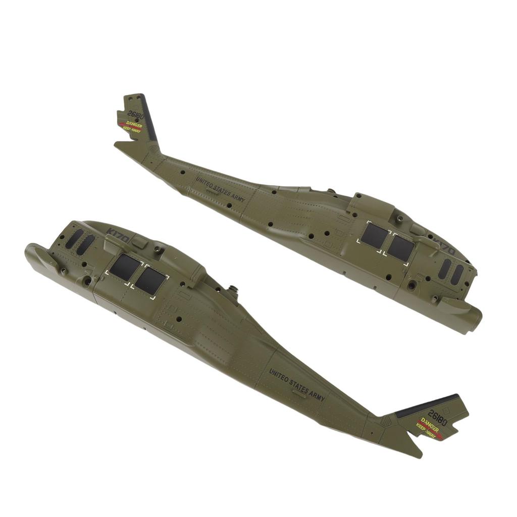 RC Helicopter Left and Right Body Cover RC Helicopter Spare Parts Fuselage Cover for K170