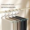 Meiliya Goose-Shaped Non-Slip Pant Hangers (10 Pack)