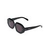 Full Frame Design Irregular Shape Sunglasses Women Sunglasses Black CL40319F-01Y52