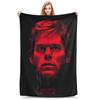 Dexter Morgan Blankets Velvet Air Conditioning Blood Never Lies Multifunction Ultra-Soft Throw Blanket Bedding Car Bedspread