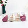 Small Sofa for Seat Candle Decorative Mold Epoxy Silicone Mold Jewelry Casting