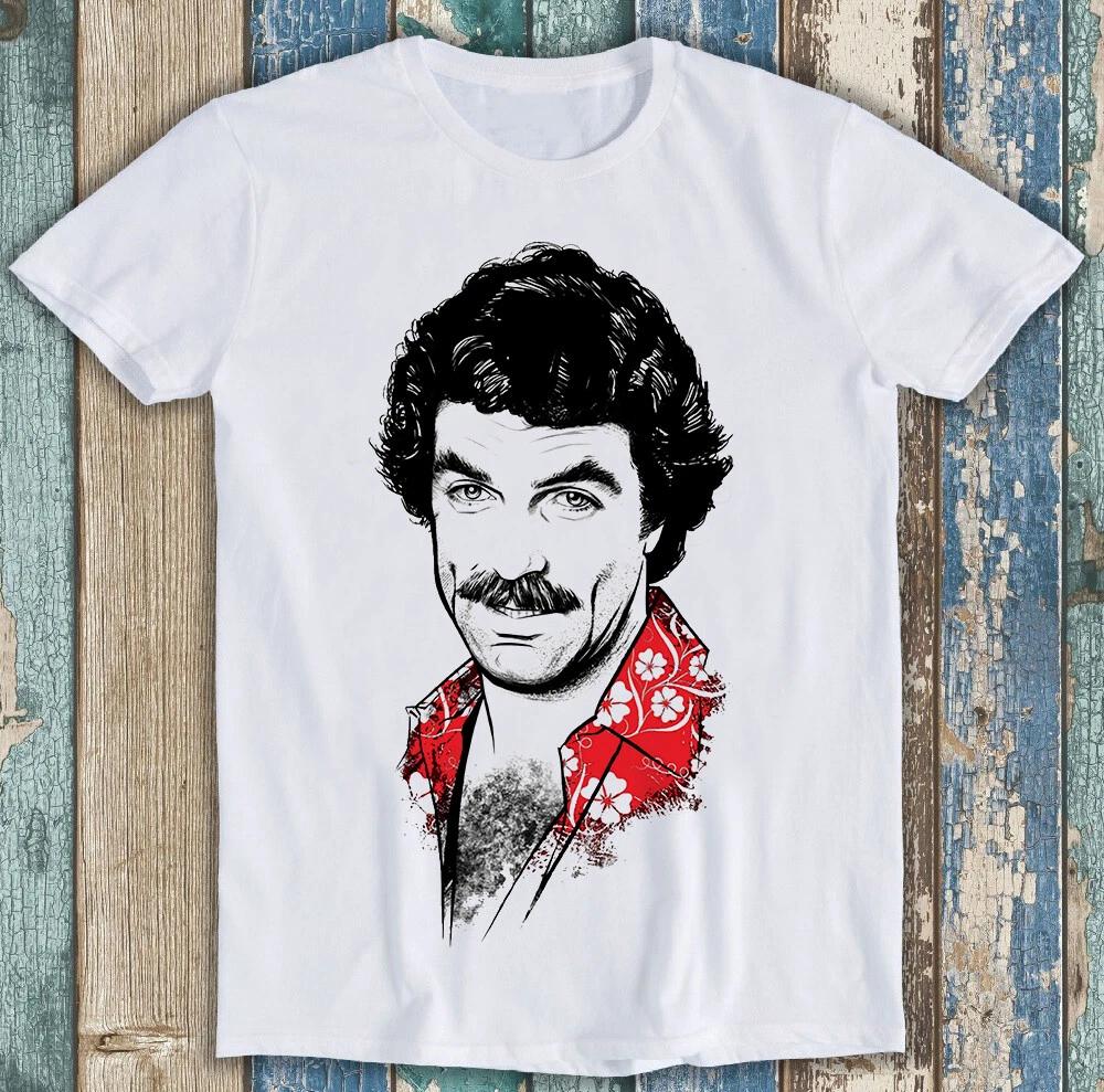 Magnum T Shirt 666 Tom Selleck Higgins Island Hoppers Hawaii 80s Cool Gift Tee XXL
