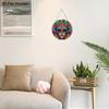 2D Flat, 1pc Mardi Gras Colorful Mask Wooden Sign, Mardi Gras Decoration, Holiday Hanging Decoration, Perfect for Prom Party Decoration, Home