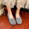 Fashion 2025 NEW Women's Soft and Comfortable Flat Slip-On Shoes Spring New Style Soft Shoe Easy-Wear Casual Footwear