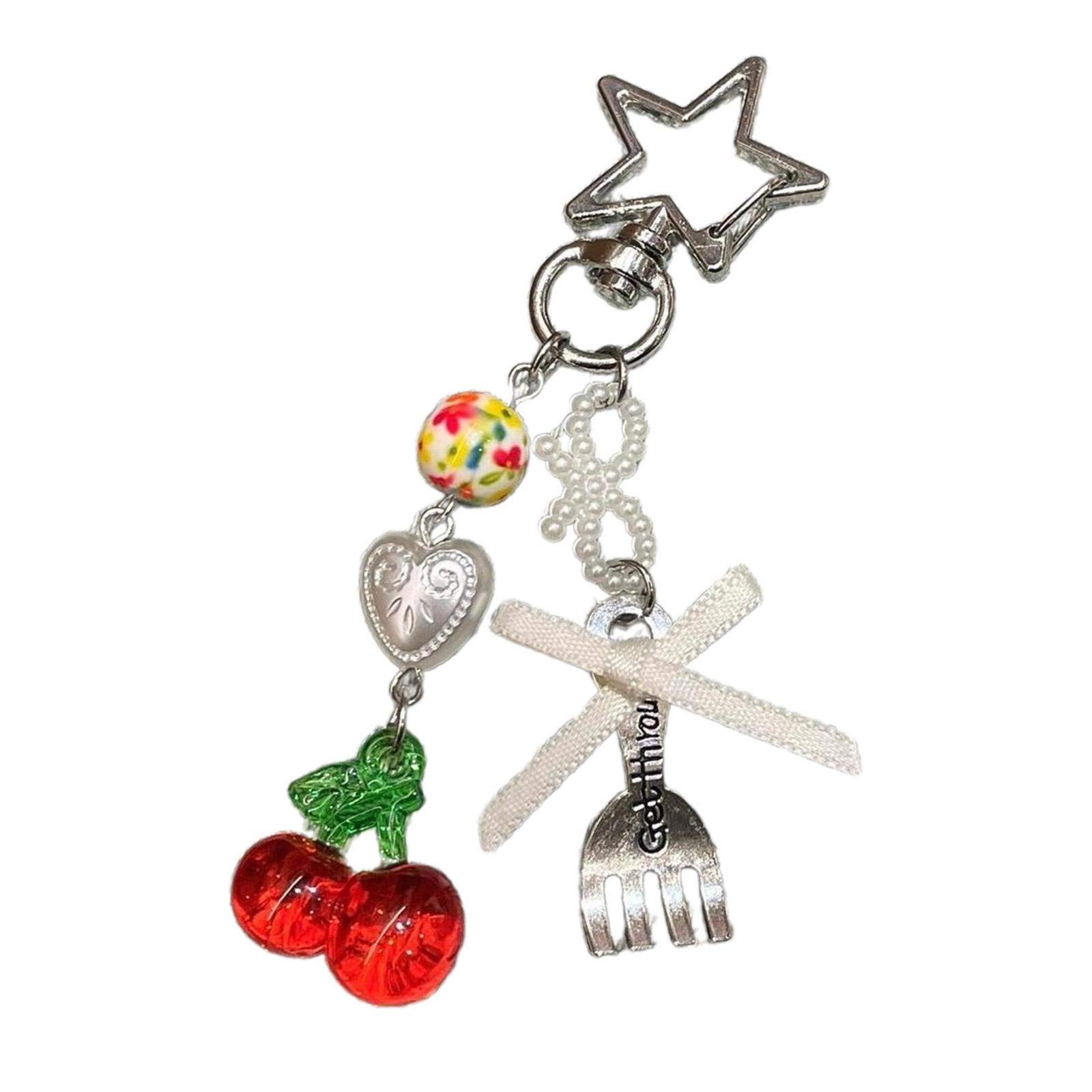 

Элегантный брелок с бусинами, подвеска для телефона в виде бабочки, простой эстетичный подарок, брелок, подвеска для сумки, подходит для различных случаев 11