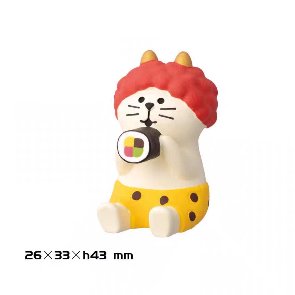 ZAKKA Handmade Japanese Cat Cherry Blossom Season DIY Resin Figurines Ornaments