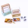 1Pc Mini Oden Cake Cabinet Scale Model Dollhouse Mini Display Cabinet Simulation Models Diy Home Decor 1Pc Mini Oden Cake Cabin